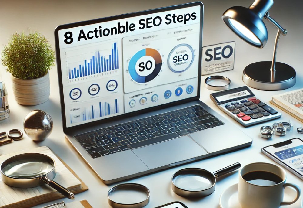 SEO Unveiled! 8 Actionable SEO Steps