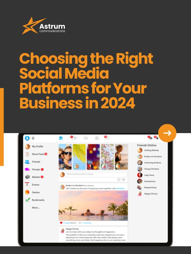 choose the right social media platforms for your business